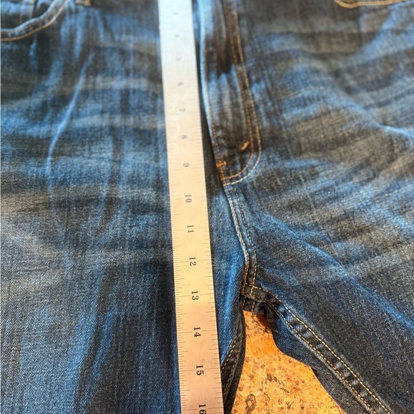 Signature Gold by Levi Strauss Blue Mens Straight Leg Jeans Tag Size 42x30 - Picture 8 of 11